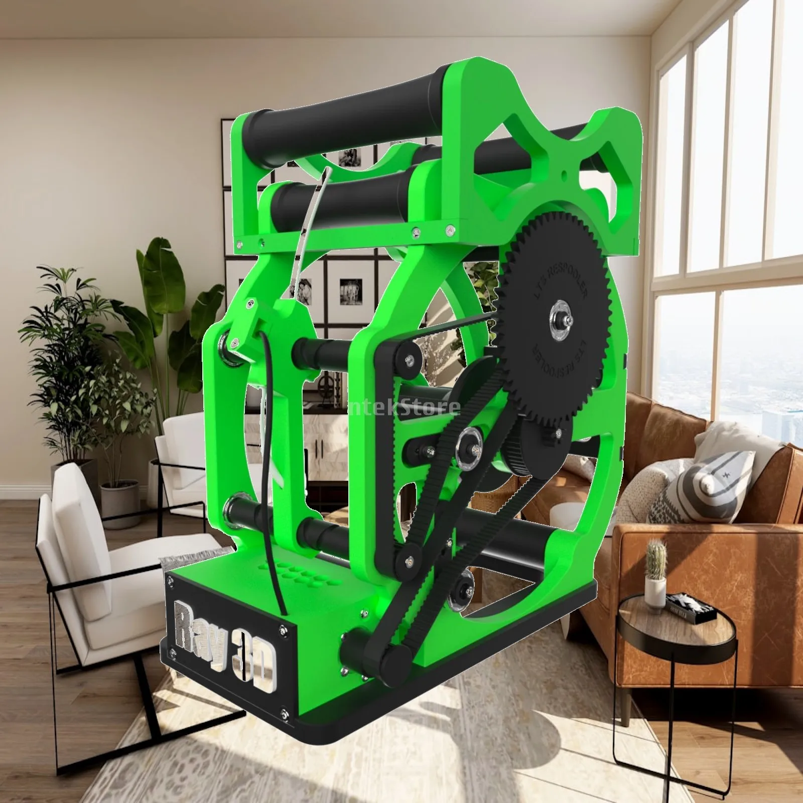 Filament Spooler High-Power Spool Winder Machine Spool Winder Sturdy for 3D Printing Hobbyists, Maker Labs