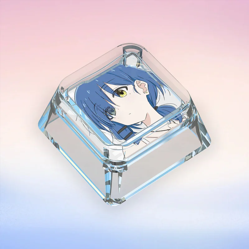 Lonely Rock Keycaps Pc Material Mechanical Keyboard Yamada Ryoko Lonely Personality Joyful Duo Yu Dai Transparent Wooting Keycap