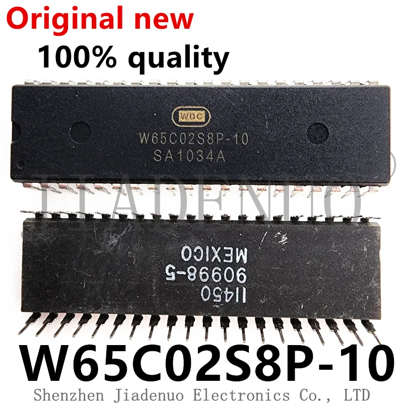 (2-5 sztuk) 100% nowy oryginalny W65C02S8P-10 Chipset DIP-40 W65C02S8P