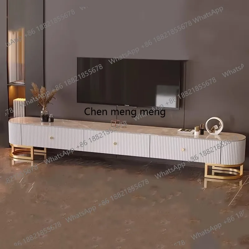 

Ретро-тумба для телевизора с ящиками, простая, минималистичная, элегантная, витрина, мебель для спальни в стиле Simple Glamour