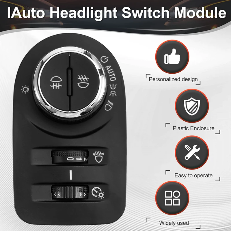 Auto Headlight Switch Fog Lamp Control Button Module 13470446 For Opel Corsa For Excellence Ecoflex 2014