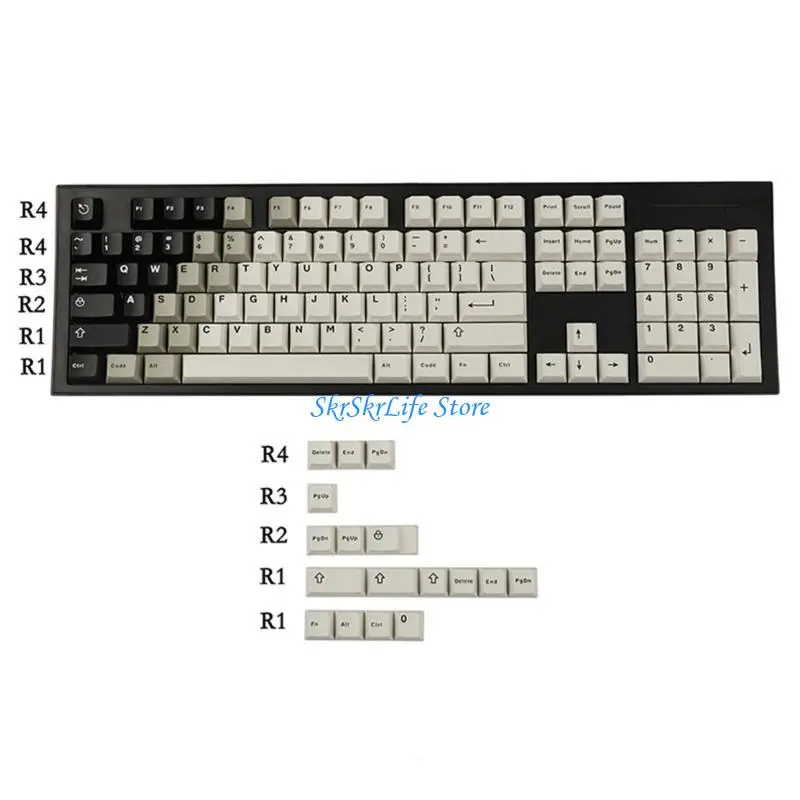 e65e 121 keycaps keycap profile keycaps keycaps keycaps للاعبين والمبرمجين #2