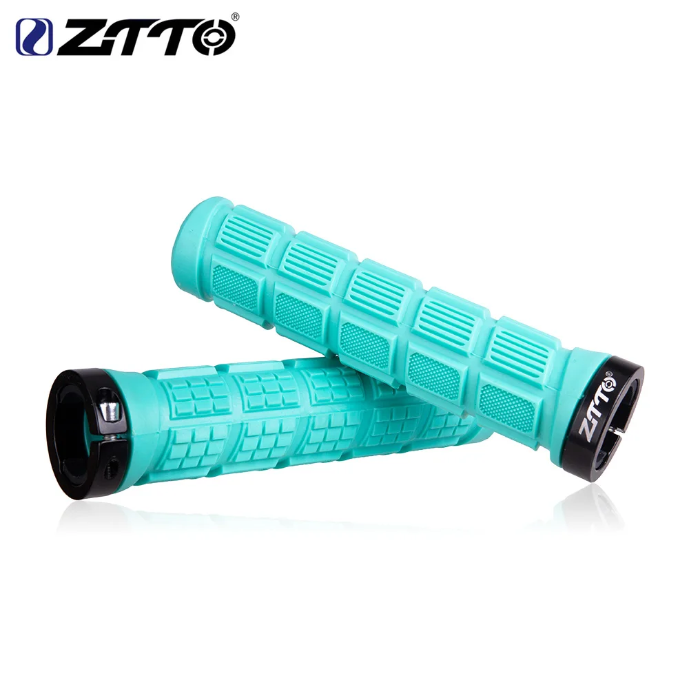 ZTTO 1 Pair MTB Mountain Bike Handlebar Grips Durable Shock-Proof Rubber Anti-Slip Fixed Gear Bicycle грипсы Road Bicycle Parts