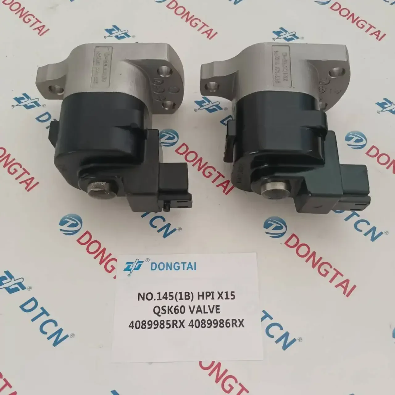 NO.145 1B Fuel HPI X15 QSK60 Solenoid Valve Actuator 4089985 4089986 for Cummins Engine Replacement Parts