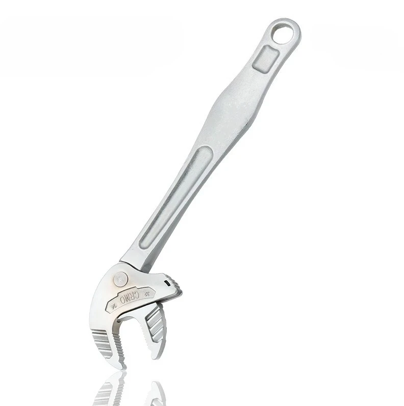 Large Opening Self Adjusting Spanner Crab Claw Multifunctional Wrench Simulated Ratchet Industrial Maintenance Tool
