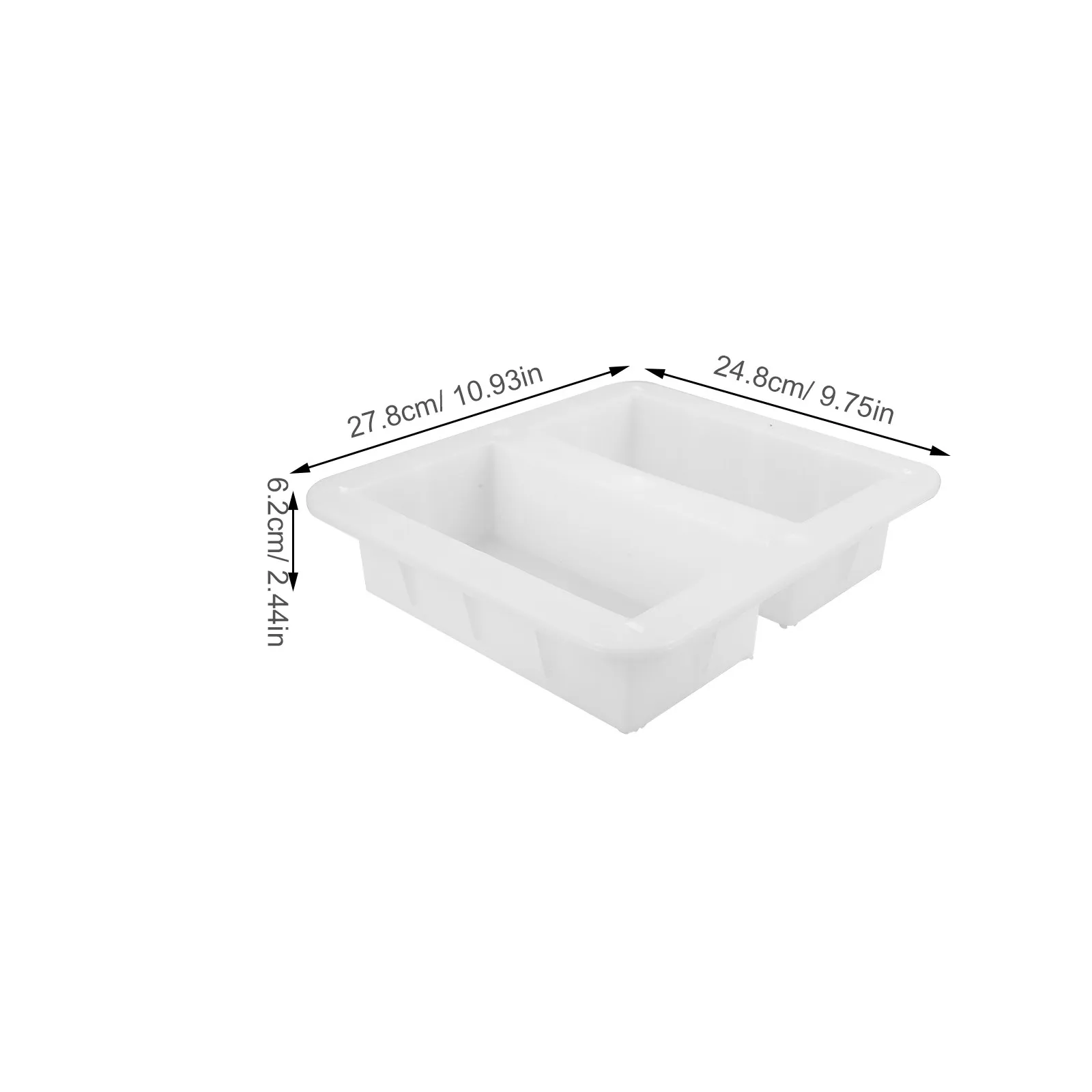Paving Brick Mold For Decorative Wall Bricks Outdoor Decoration Rectangular Dutch Double Grid Design High Precision