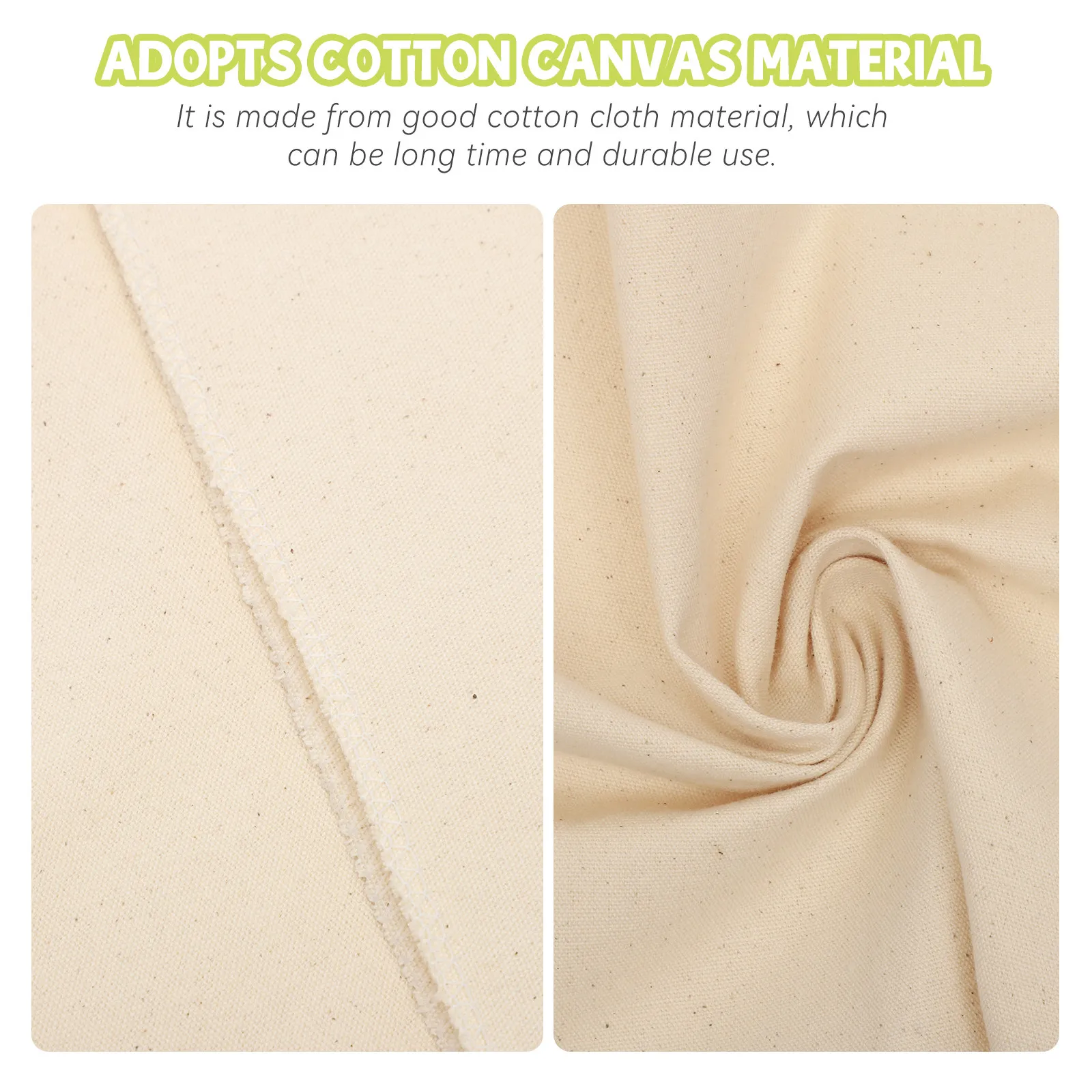 Premium Cotton Canvas Fermentation Cloth Bread Basket Liner for Homemade Bread Baking Pastry Dough Rising Kitchen Bakery Tool