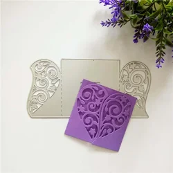 Heart Metal Cutting Dies Butterfly Card Frame Happy Birthday Scrapbook  Album