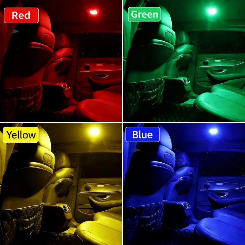

For Cadillac Lyriq Gt4 XT5 Optiq Car Color Reading Light Roof Led Body Lighting Lamp Rear Car Ceiling Lights Trunk Roof Lamps