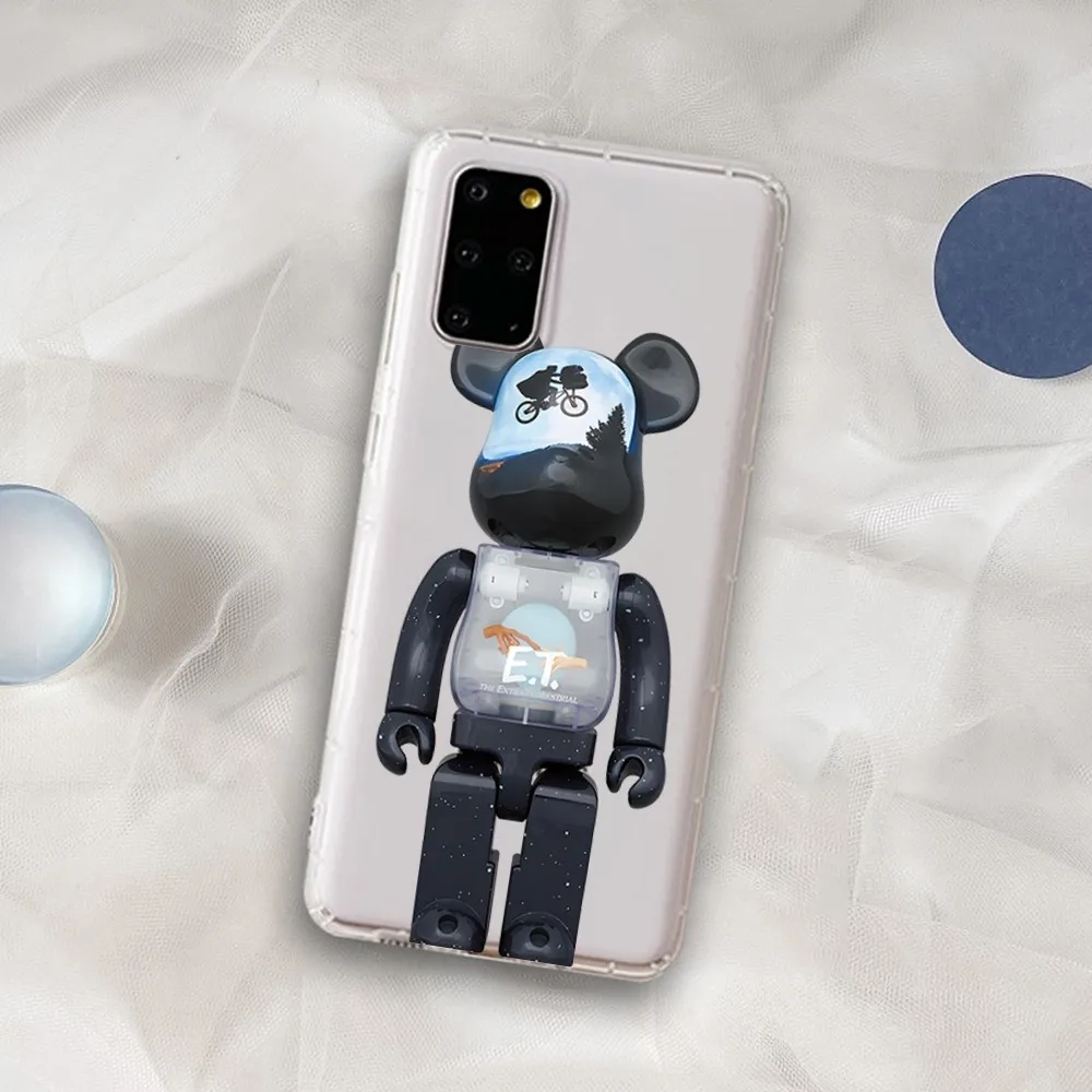 Japan B-BearbrickS Toy for Samsung A12 21 30 31 51 52 70 71 for Redmi8 9 10 for Honor10 70 50 Clear Case