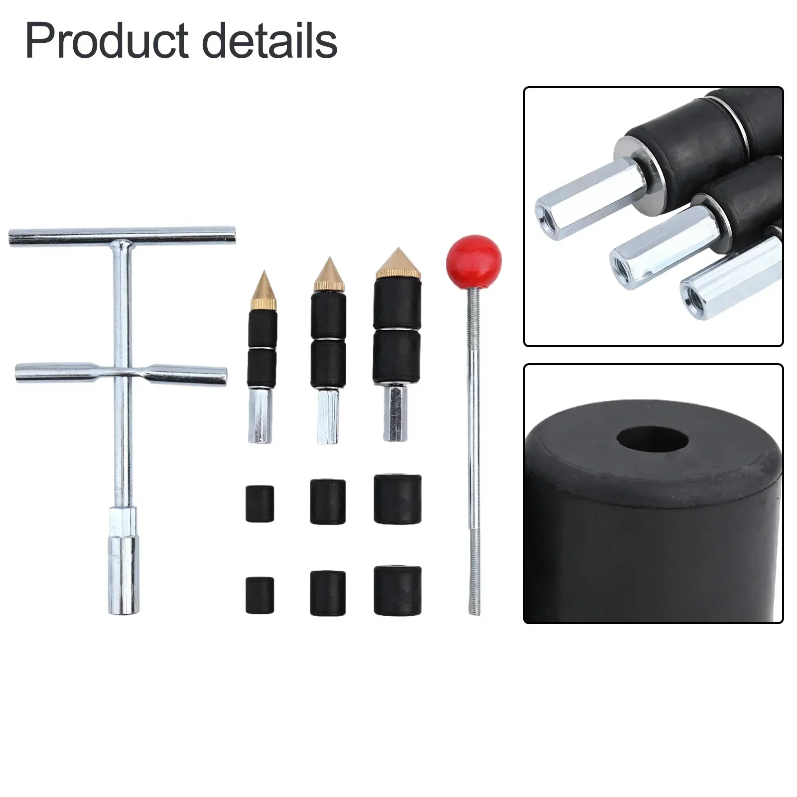 Water Stop Pin Kit Hot-melt Water Stop Pin 9.02x6.73x1.46 Inch PPR Pipe Strap Stopper Repair Plumbing Tools Water Stop Needle