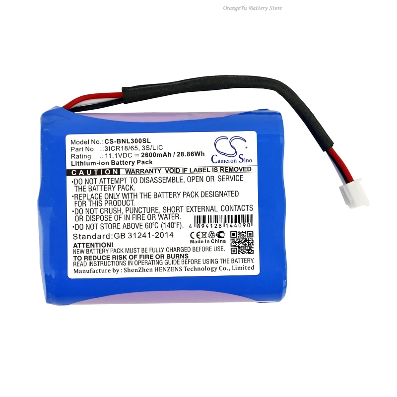 Batería para altavoz 2025 nueva 11.1V 2600mAh/3400mAh 3ICR18/65 3S/LIC para Bang & Olufsen BeoPlay A3 + herramienta 2