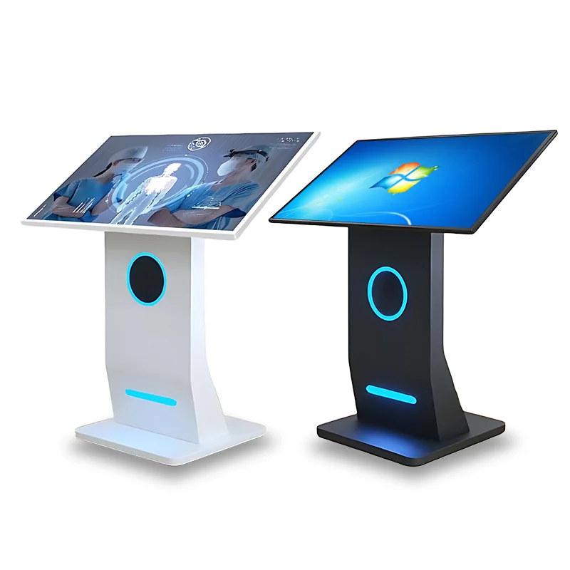 New 21.5-65 inch integrated touch screen base with LED ring light, support multi-customized infrared capacitive touch