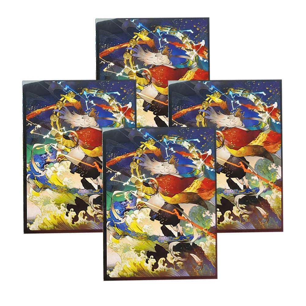 60PCS Electrolysis Card Sleeves No Foil Trading Card Protector Shield Outer Cover Magic 67x92mm Premium Card Sleeve For the fans