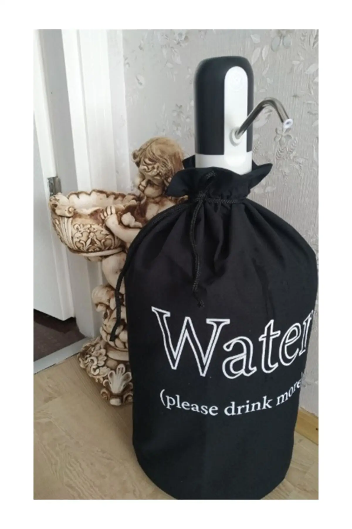 

Black Carboy Cover Water Printed Home accessories Kitchen decoration high quality