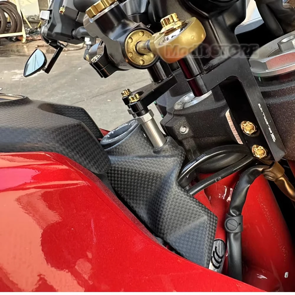    Nowy zestaw stabilizatora układu kierowniczego motocykla z amortyzatorem i wspornikiem montażowym do Ducati Hypermotard 950 HYPERMOTARD950 SP