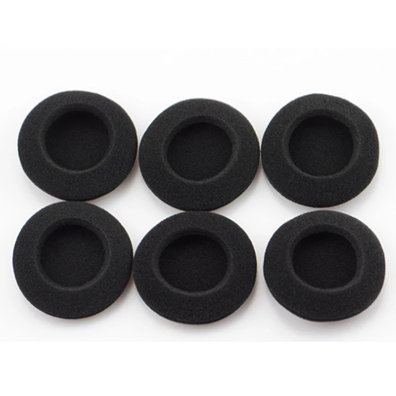 6cm Earphone Sponge Cover, Thickened Ear Cotton Ear Cotton Sponge Cover, Replacement Foam Microphone Cover