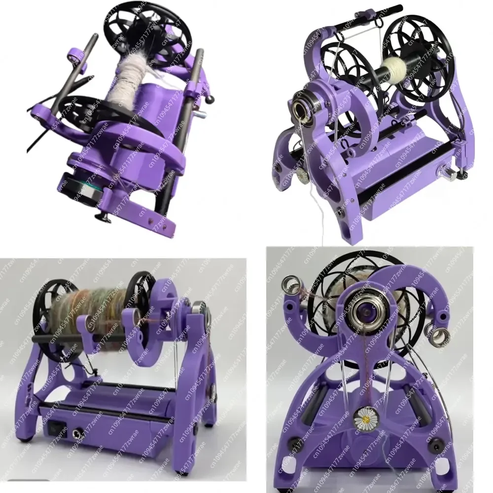 Electric Spinning Wheel, Mini Spinning Machine for Spinning Wool, DIY cat and Dog Hair Yarn, Animal Hair SpinningMachine.