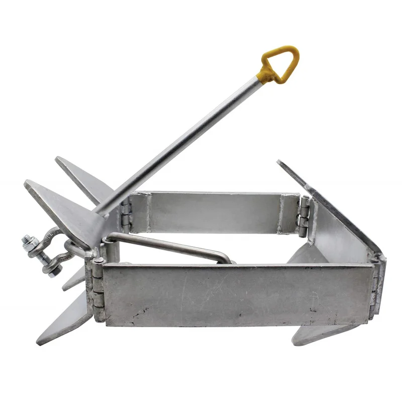 3006.6652 BoatTector Zinc-Plated Cube Anchor (Box Style) - 19 lbs.