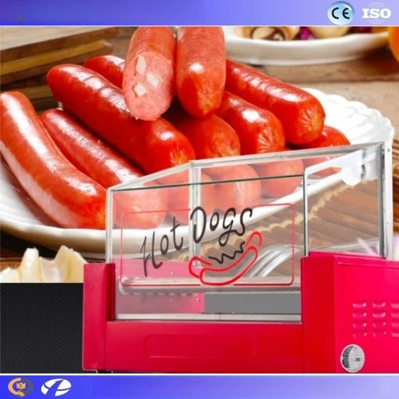 New Design Industrial Hot Dog Roaster Mini Electric Sausage Vertical Broiler Corn Roaster