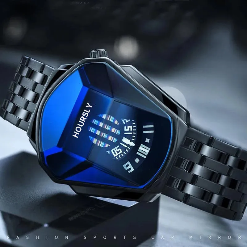 Men Wrist Watch Gold Luxury Brand Top Stainless Steel Band Fashion Quartz Watches for Men 2025 Relogio Masculino Male Clock