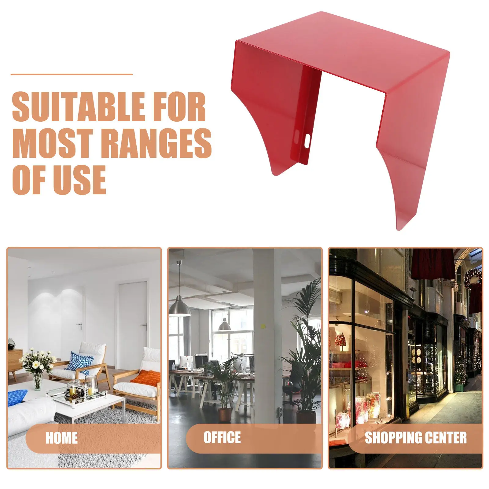 

Fire Alarm Outdoor Weatherproof Rain Cover For Fire Alarm Rain Cover Emergency Stop Button Protection Iron Material