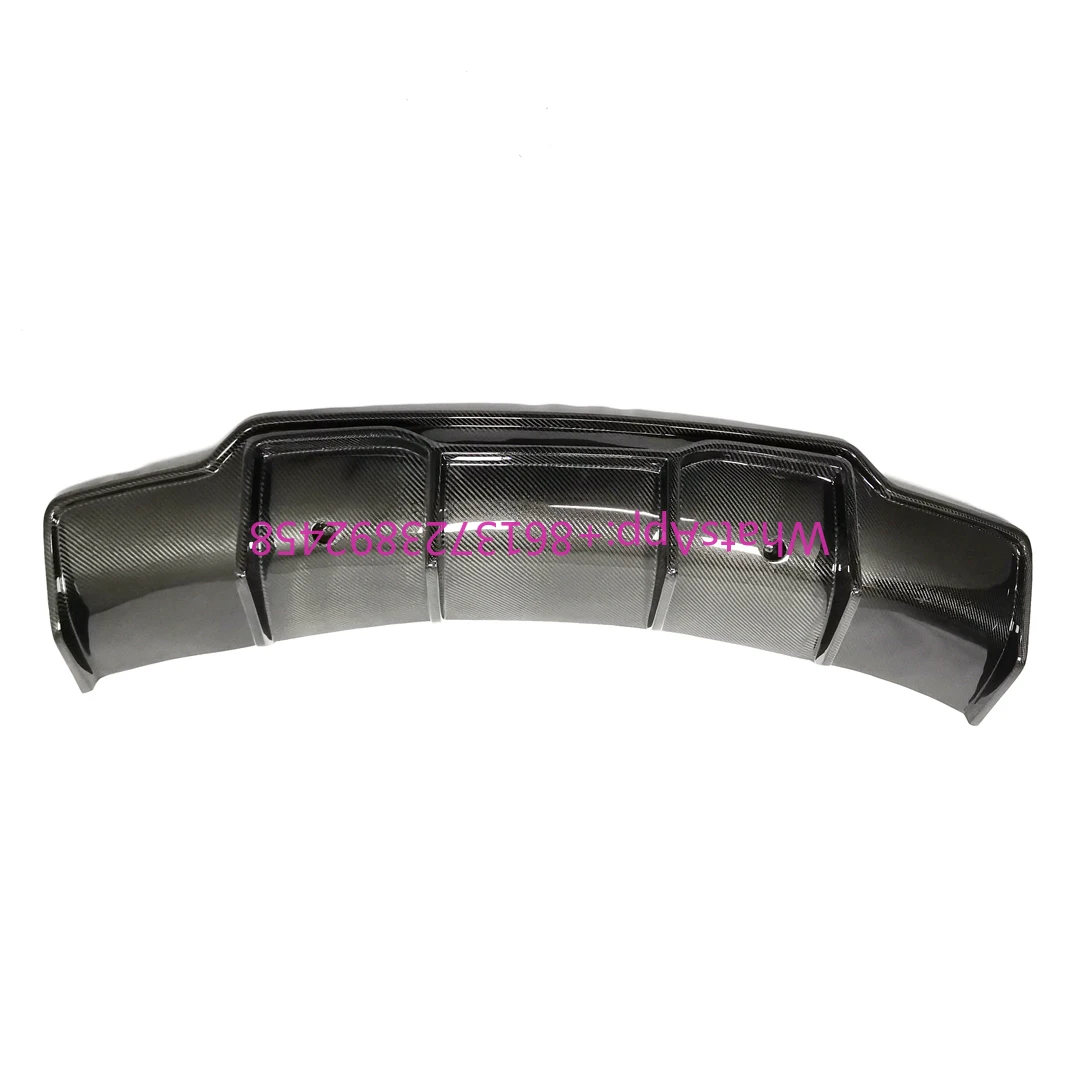 

V-style Carbon Fiber Rear Diffuser for tesla Model 3 2014+