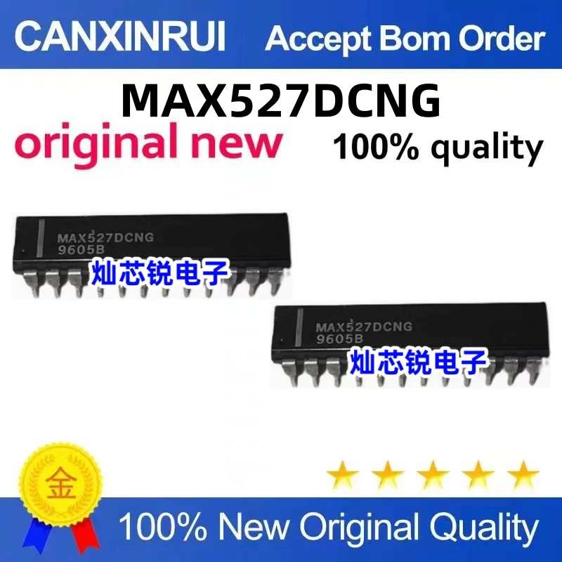 

MAX527 MAX527DCNG DIP24 In-line Integrated Circuit Dual In-line Imported stock can be directly shot