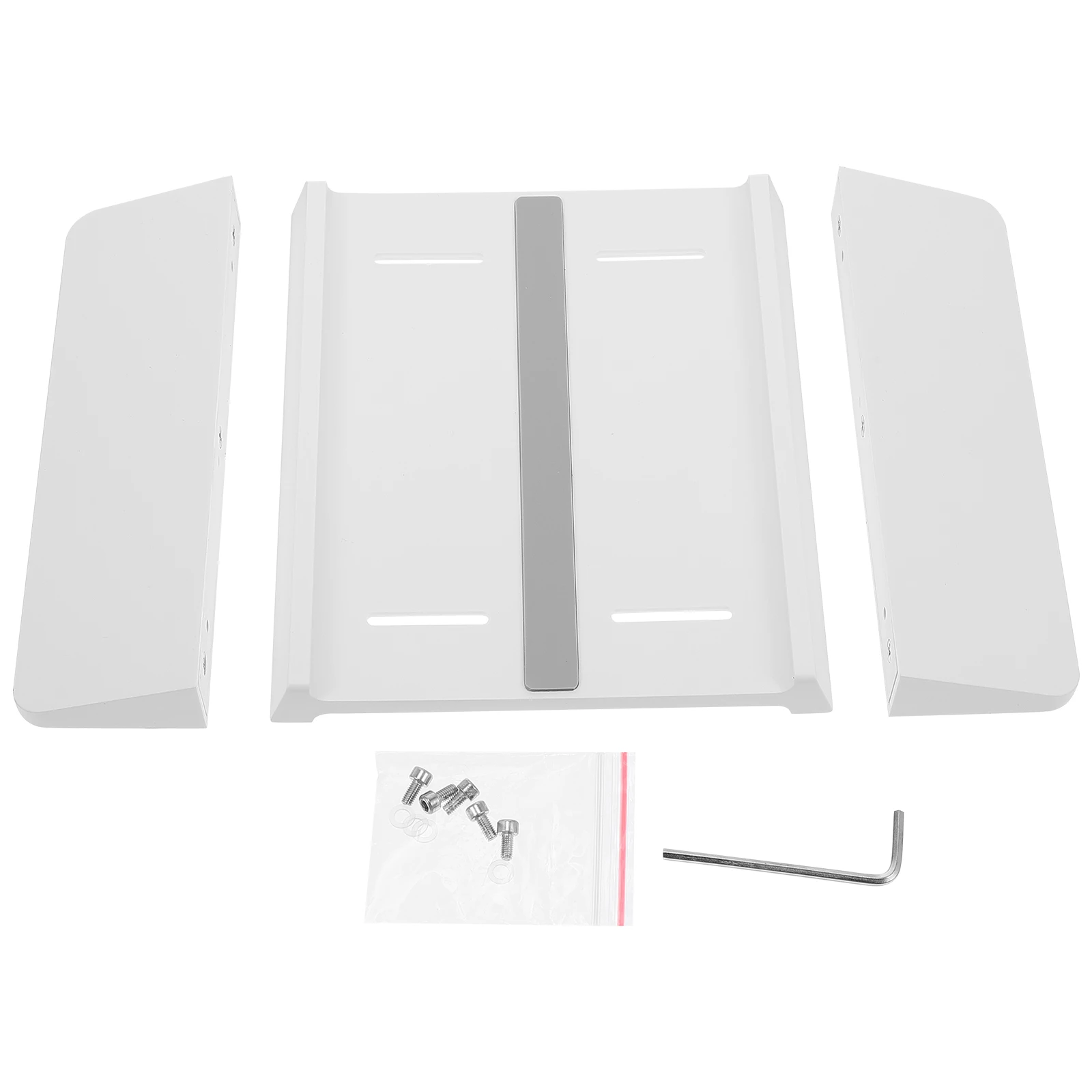 

1pc Laptop Stand Vertical Holder Storage ABS Wide Base Sturdy Design Space Saving Office Home Use Tablet Bracket Notebook