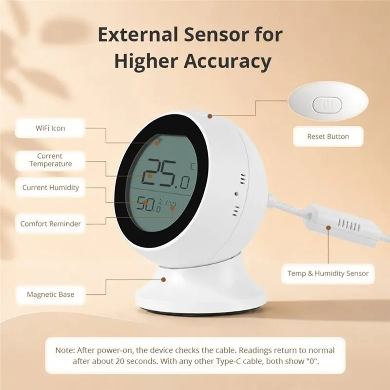 [NEWA76K!】 Matter Wifi IR Thermostat For Air Conditioner Work With Tuya