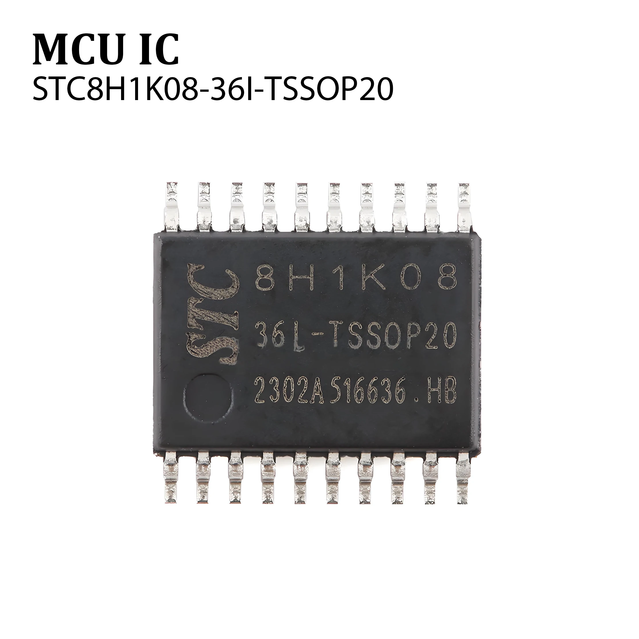 10 Uds STC8H1K08-36I-TSSOP20 TSSOP-20 nuevo original