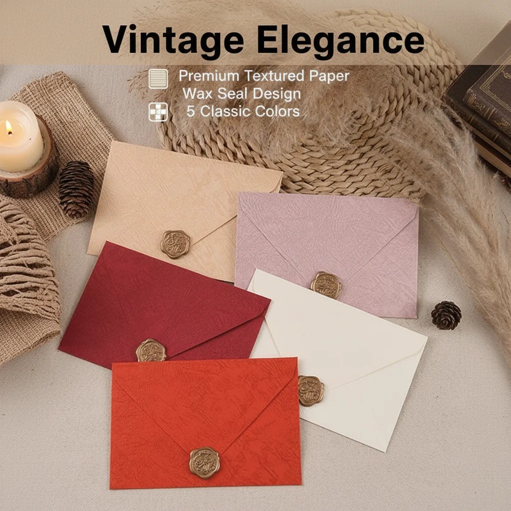 

Набор из 20 винтажных конвертов и бумаги для писем в китайском стиле с текстурой дерева – для любовных писем, свадебных приглашений, поздравительных открыток