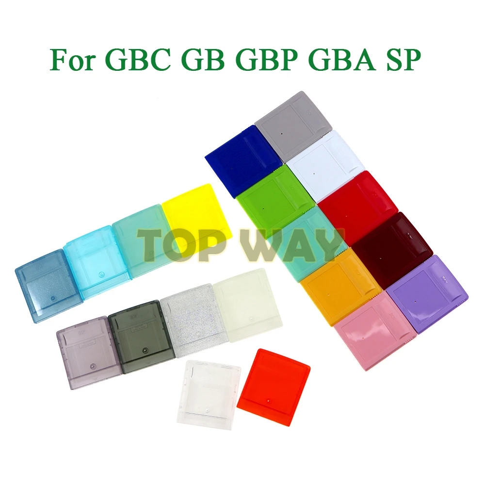 

50PCS For GBC Game Cartridge Housing Shell Cover Replacement Part For GB GBP GBA SP High Quality Game Card Box Case