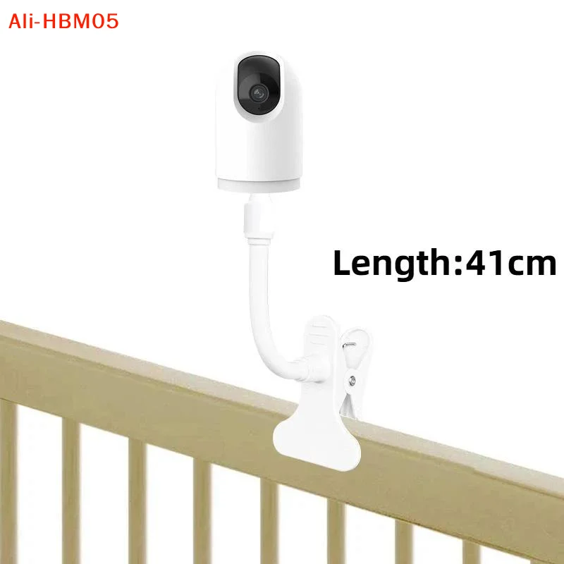 (HB05)Flexible Camera Clamp Mount Baby Monitor Camera Holder Stand Webcam Monitor Punch-free Bendable Bracket Base With Clip
