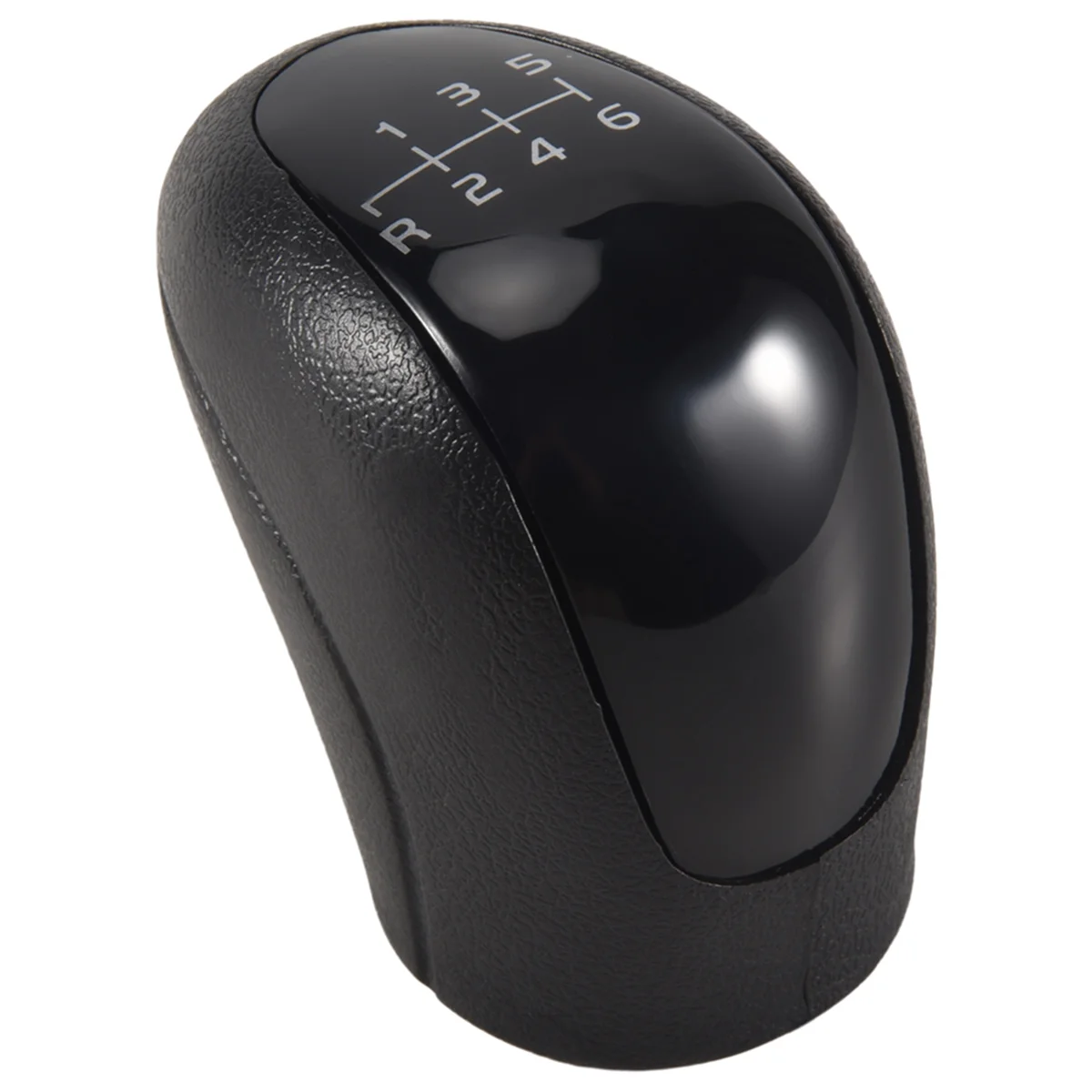 Perilla de cambio de marchas Manual negra de 6 velocidades para Mercedes Benz Vito Viano W639 Sprinter II 906 / Crafter I 2E 2F