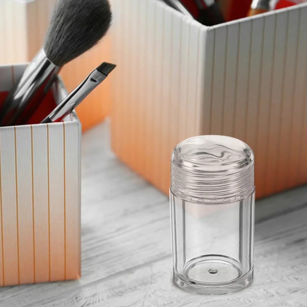 6개입 루즈 파우더 용기 플립 뚜껑 오픈형 파우더 컨테이너 리필 가능한 병 DIY 메이크업 파운데이션 히트 파우더 글리터용