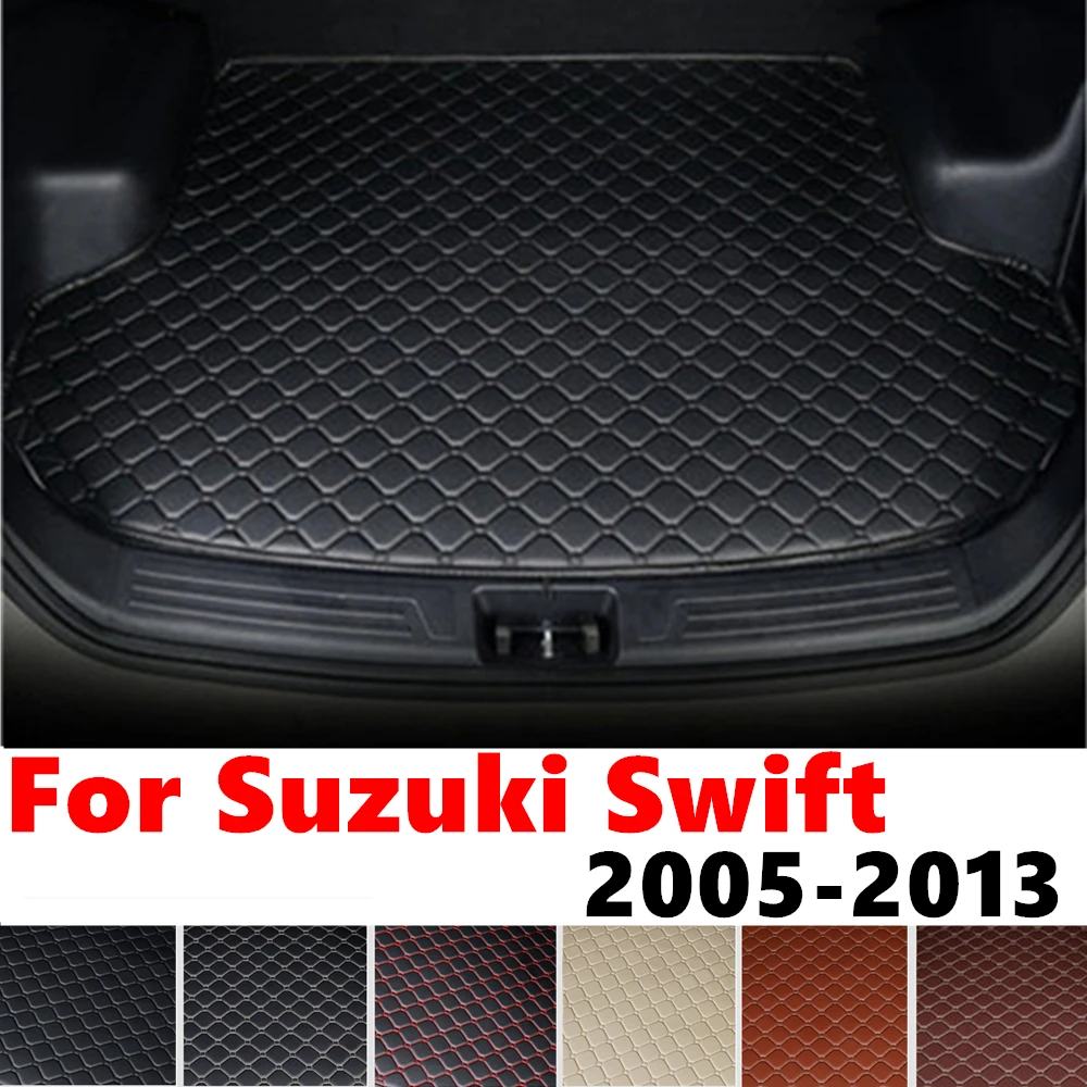 

Коврик в багажник автомобиля для Suzuki Swift 2013 2012 11-2005, задний багажник, защитная крышка, аксессуары для интерьера, хвостовой лоток для багажника, коврик для багажа