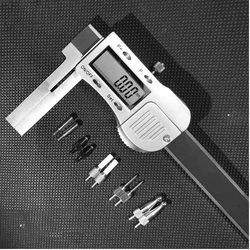 Interchangeable probe Stainless Steel Digital Display Thickness Vernier Caliper Tube Wall Thickness Special Measuring Tool