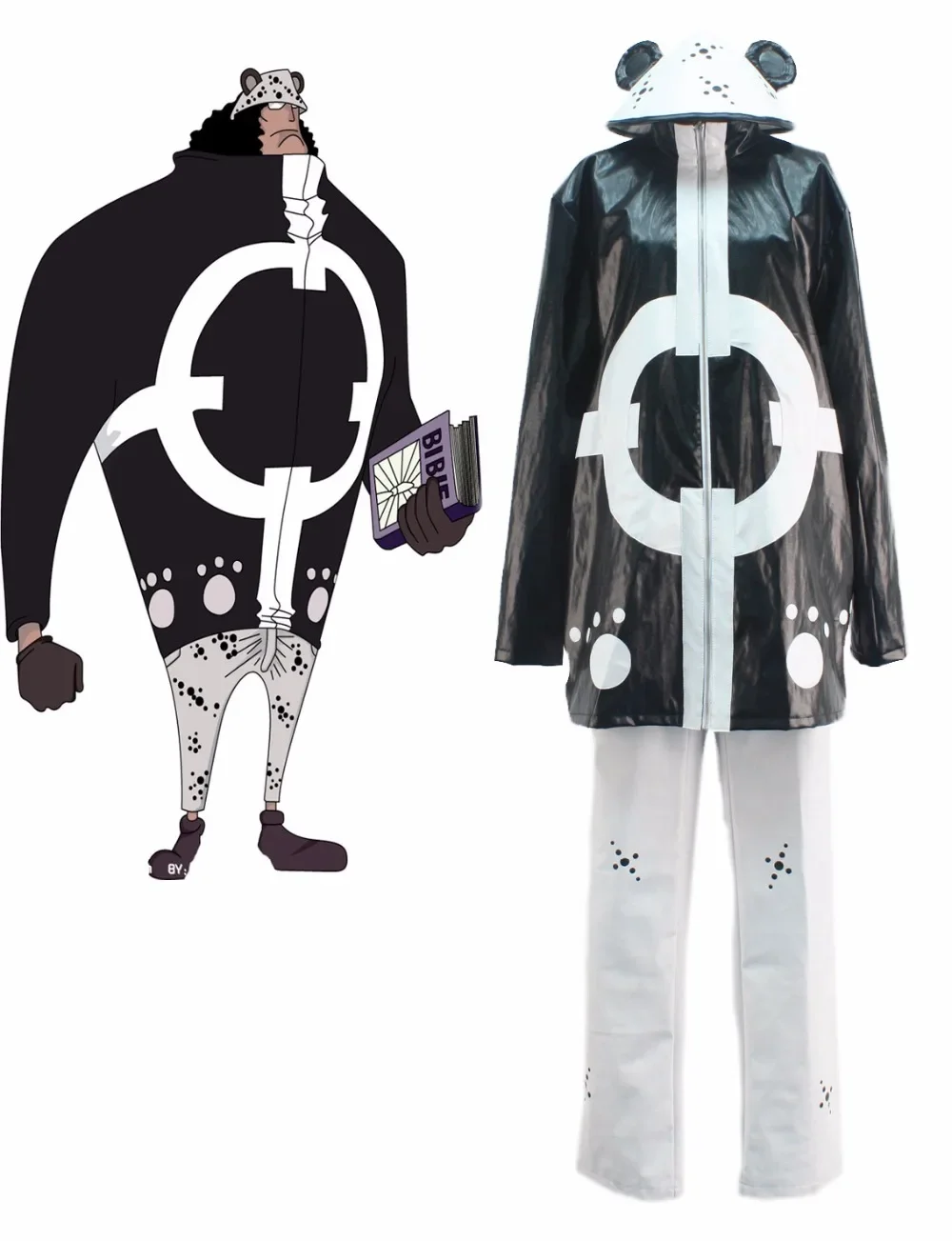  Seven Warlords of the Sea Bartholemew Kuma The Tyrant Cosplay Costume