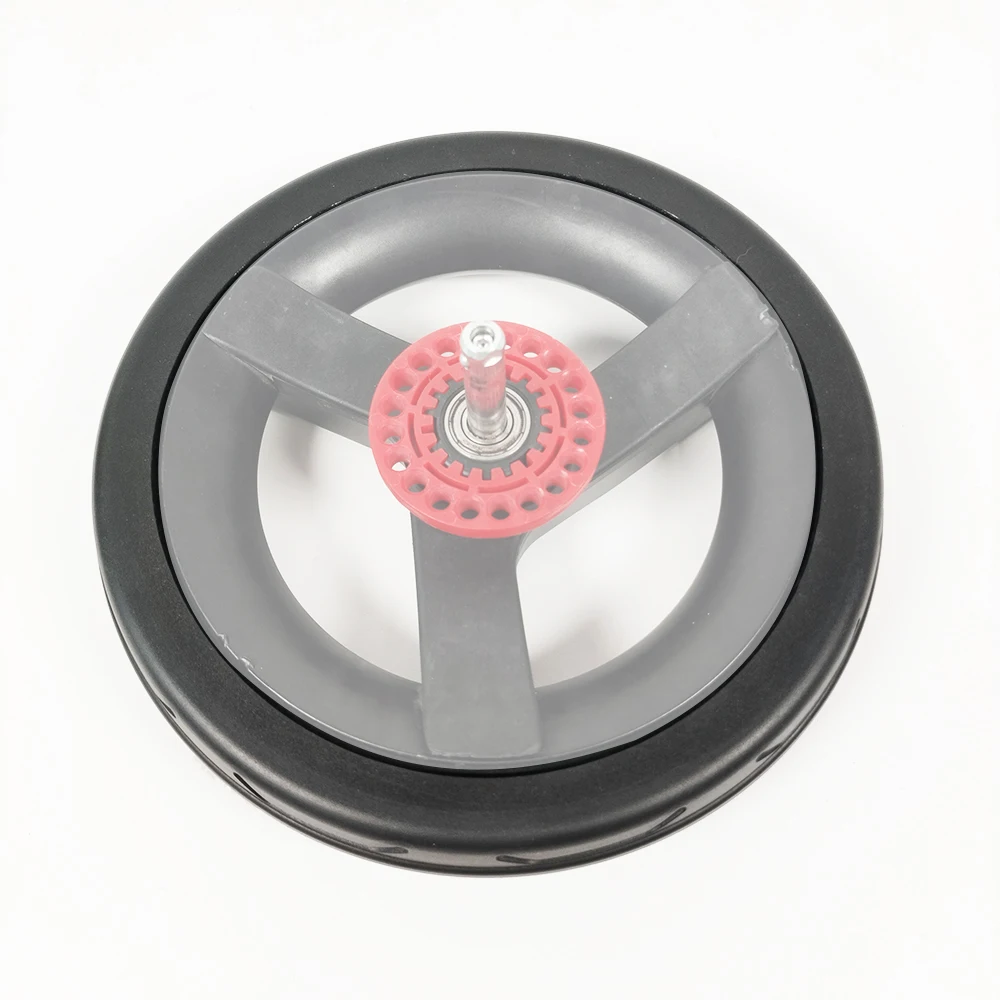 Custom Tyre Cove For Jane Rider 2014~2018 Stroller Rear Wheel Tire PU Tubeless All Terrain Baby Buggy Replace Accessories