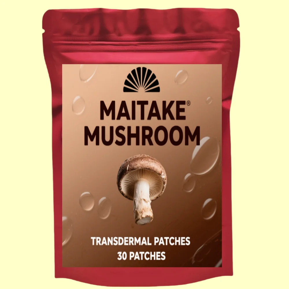 Maitake Mushroom Transdermal Patches For Immune System Support, Stress Relief, Build Energy, Strength Booster 30 Patches