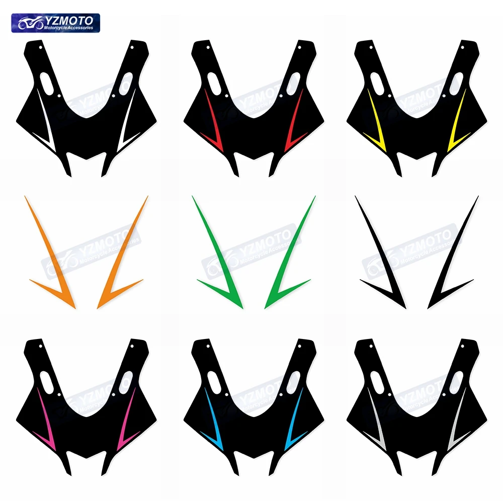 For YZF R3 YZF-R3 2019-2024 Motorcycle Racing Front Head Fairing Decoration Reflective Waterproof Sticker Decal Stickers
