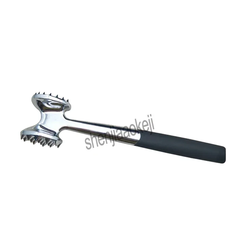 Household Steak hammer integrated stainless steel beef Meat hammer tender meat hammer sirloin meat row tool Commercial 1pc