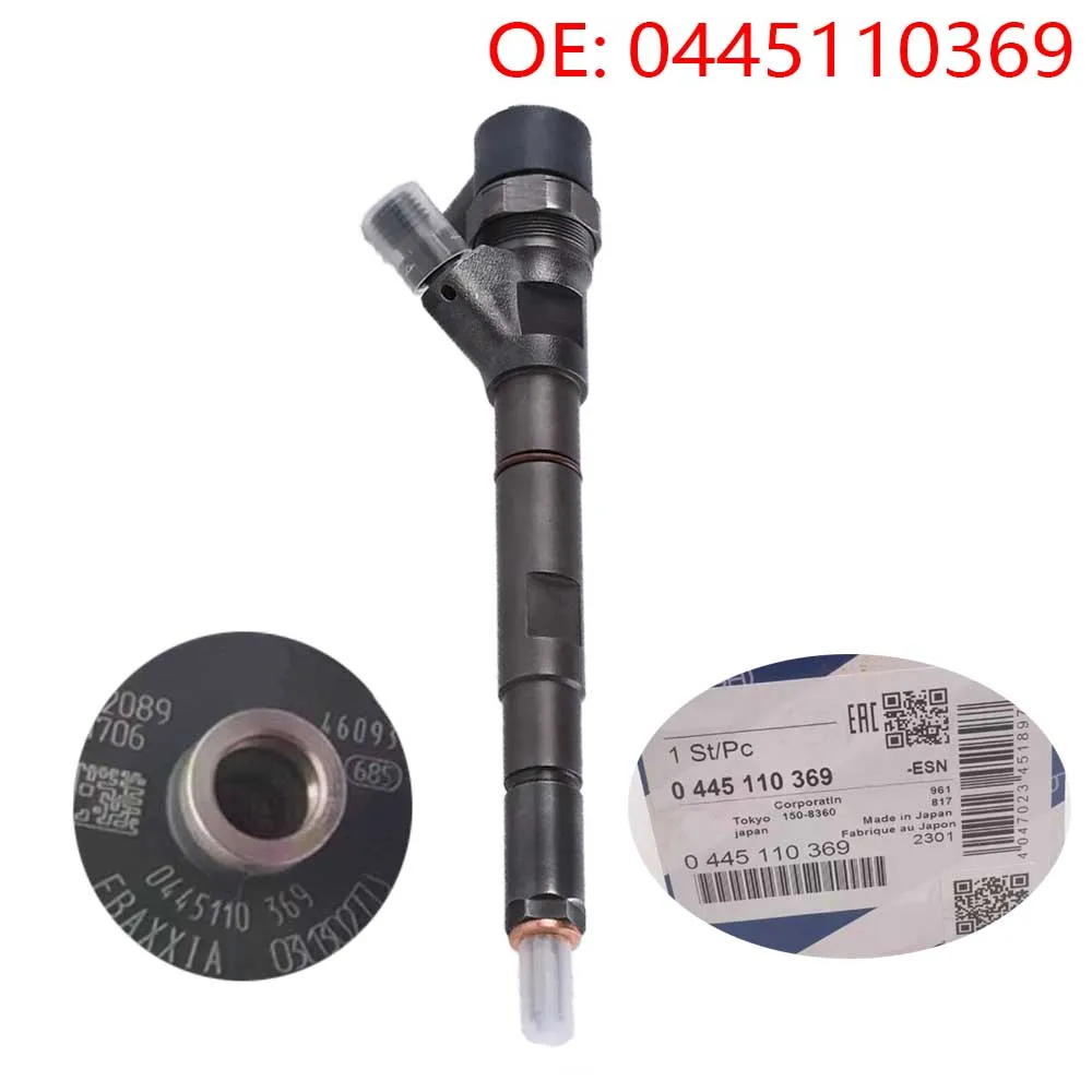 0445110369 Nieuwe Originele Common Rail Injector  0445110429 Voor 03L130277J, 03L130277Q, 03L130855CX