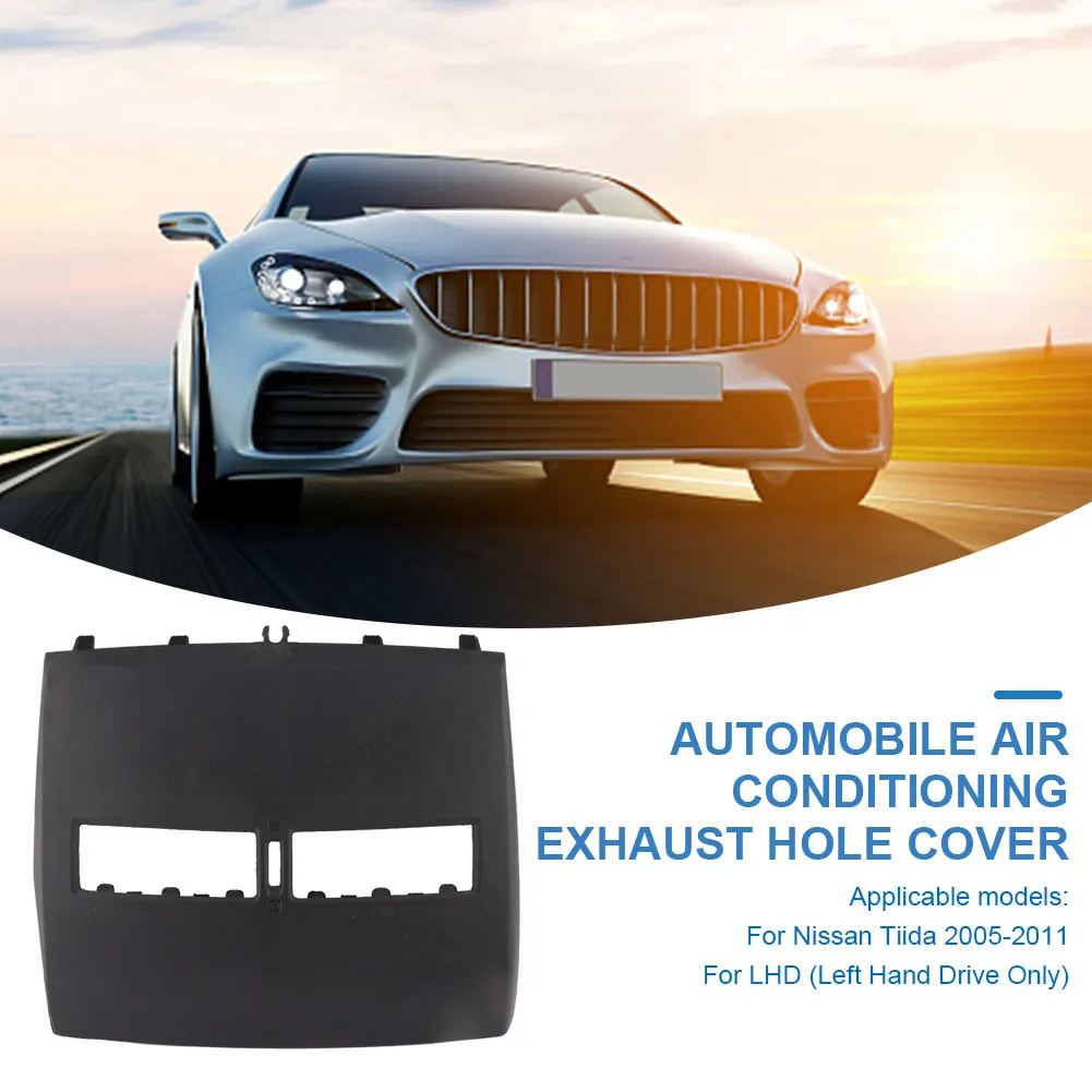 Finisher-Instrument Plate  Air Conditioner Outlet Panel Plastic Car Instrument Cover Plate for Nissan Tiida 2005-2011