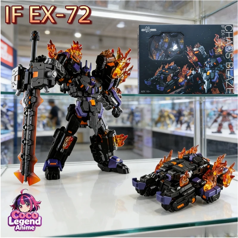 

Hot in stock Transformation Toy Iron FactoryIF EX-72 Small Scale Fallen King Kong 2.0Chaos Destruction Action Figures Collection