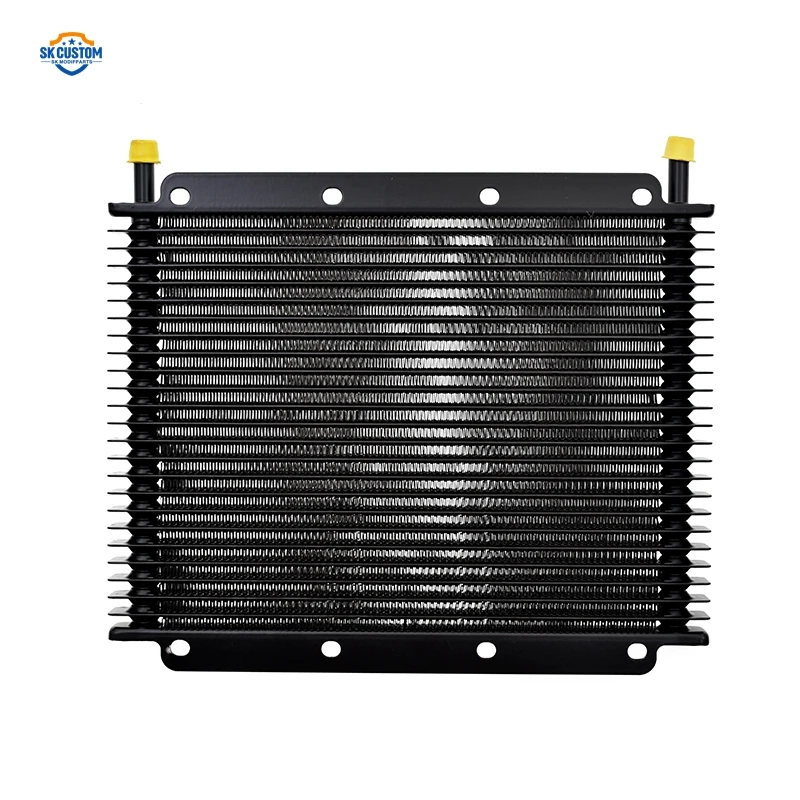 SK مخصص 14 19 25 32 صف مجموعة مبرد الزيت الأوتوماتيكية الألومنيوم صندوق التروس العالمي مجموعة مشعاع الزيت #5