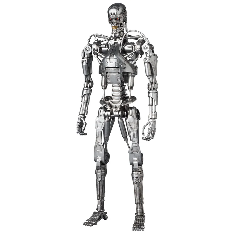 In Stock Original MAFEX No.206 MAFEX ENDOSKELETON TERMINATOR 2 JUDGMENT DAY Anime Action Collection Figures Model Toys