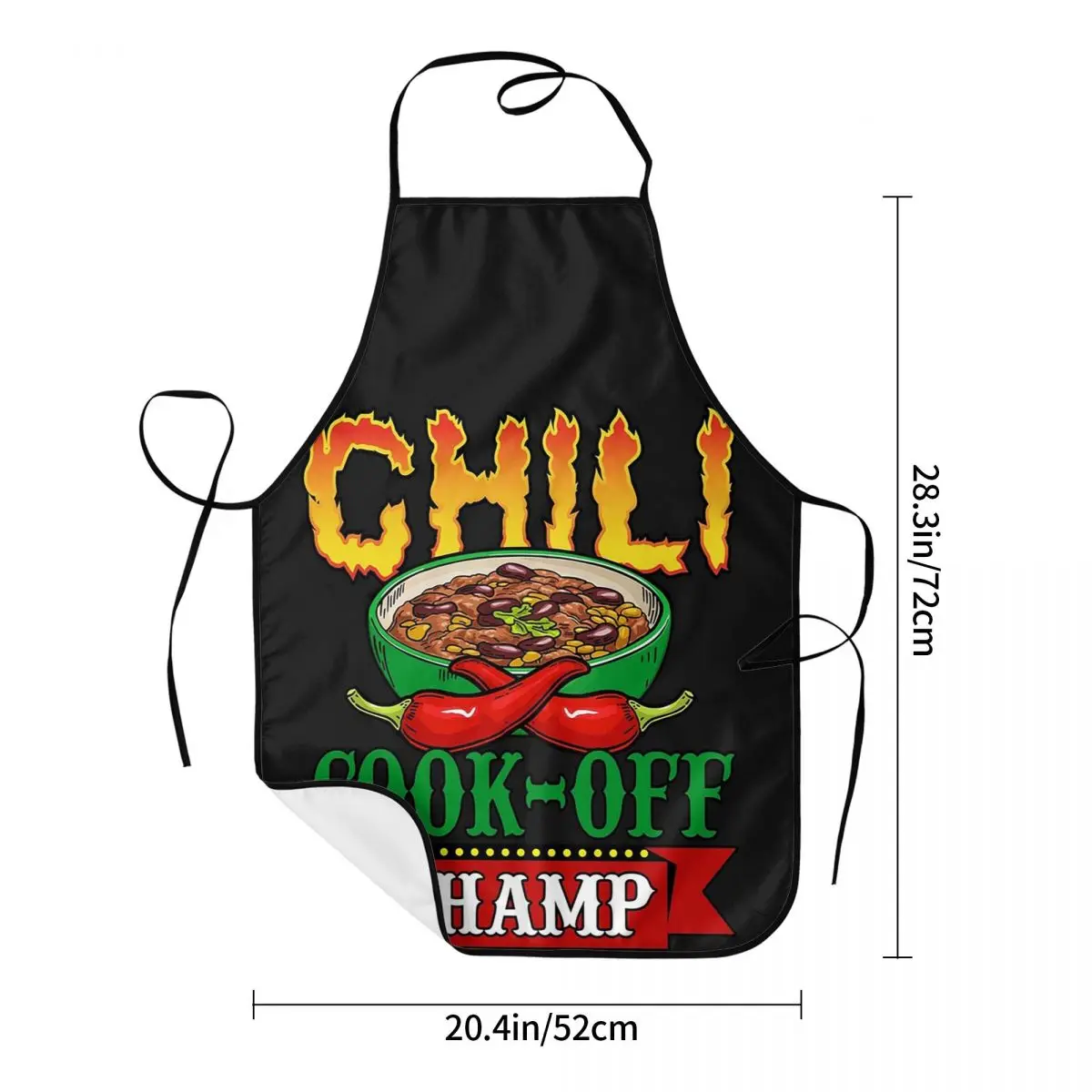 Chili Cook Off Champ Competition Winner Aprons Chef Cooking Cuisine Tablier Waterproof Bib Kitchen Cleaning Pinafore Women Men