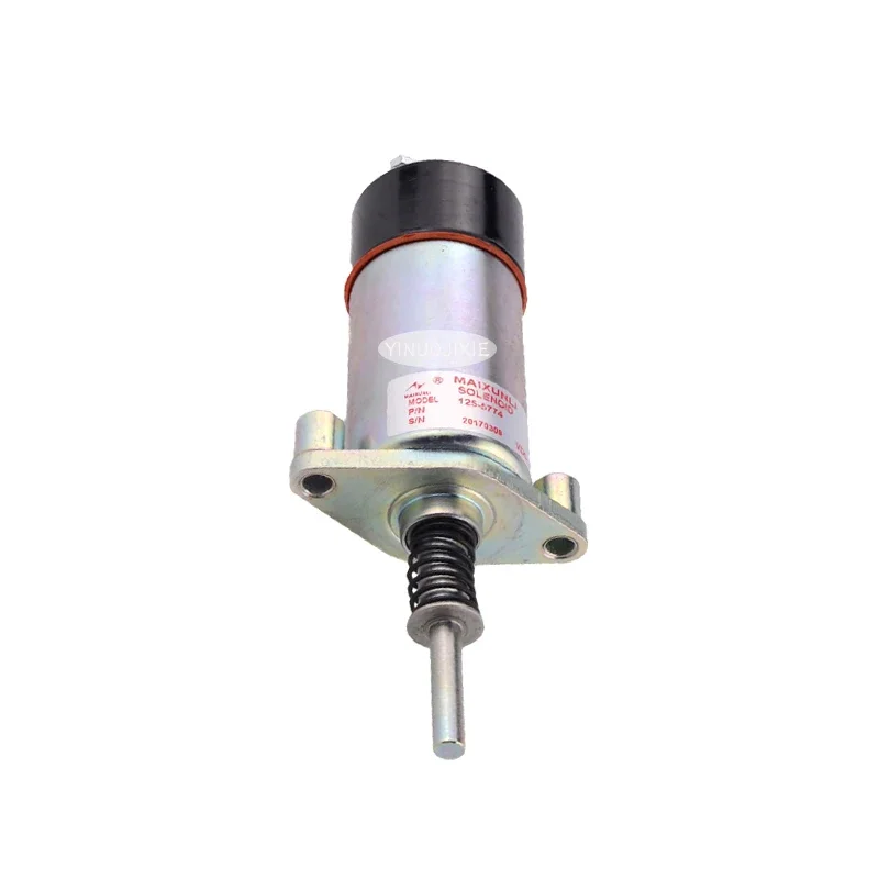 Construction Machinery Excavator Accessories 125-5774 1255774 Flameout Solenoid Valve for Caterpillar E330 High Quality Parts